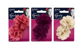 ASSORTED GOODY 2PC FLOWER SNAP CLIPS