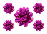 MAGENTA METALLIC SHINE GIFT BOW 6.3CM