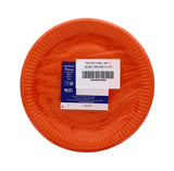 9PK ORANGE PAPER PLATE 22.8CM