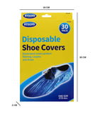 30PC DISPOSABLE SHOE COVERS
