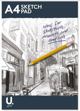 U DRAW A4 SKETCH PAD 30CM X 21CM