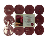 12PK ASSORTED SCENTED TEA LIGHTS / CANDLES