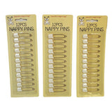 PACK OF 12 BABY NAPPY PINS