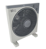 12" PLASTIC BOX FAN 360 DEGREE ROTATION