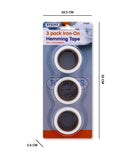 3PK IRON ON HEMMING TAPE KIT