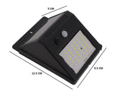 30 LED SOLAR WALL LIGHT