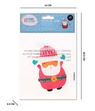 ASSORTED DESIGN GEL WINDOW STICKER XMAS