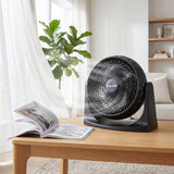 Infapower 8" Turbo Power Fan | High Performance Air Circulator | Compact Desk & Floor Fan