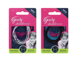 GOODY ASSORTED 6PK 2 IN 1 PONYTAILS