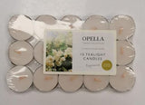 15PK SCENTED TEA LIGHTS / CANDLES JASMINE BLOSSOM