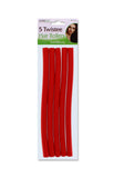 5PK TWISTEE HAIR ROLLERS 22X1.8CM