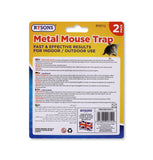 2 PK METAL MOUSE TRAP SMALL