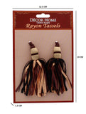 ASSORTED RAYON TASSELS