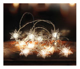 LED SNOWFLAKE STRING LIGHTS