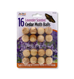 16PK ASSORTED CEDAR MOTH BALLS