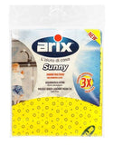 3PK ARIX SUNNY MULTIPURPOSE CLOTH YELLOW