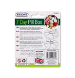 7 DAY PILL BOX ROUND