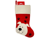 CHRISTMAS CRAFT STOCKING DOG/CAT