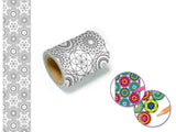 ART THERAPY WASHI TAPE CIRCULAR ABSTRACT