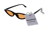 RITA SLIM CAT EYE BLACK/NOIR SUNGLASSES