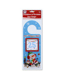 COUNTDOWN TO XMAS DOOR HANGER