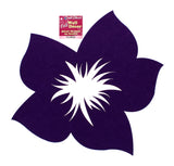 14.5" ASSORTED FELT FLORAL WALL DECORATION