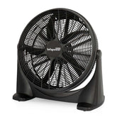 Infapower 20" Box Fan 90W | 3 Speed Portable Cooling Fan | Powerful Air Circulation