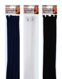 6PC ASSORTED ZIPS - 40CM