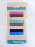36PC METAL BOBBY HAIR PINS