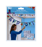 DORY BIRTHDAY BANNER NUMBER STICKER