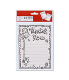 COLOUR-IN INVITATION & THANK YOU CARD