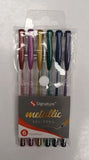 ASSORTED SIGNATURE METALLIC GEL PENS