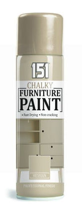 400ML FURNITURE PAINT W/ NATURAL HESSIAN