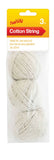 3PK COTTON STRING