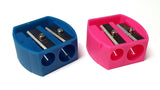 PLASTIC TWIN PENCIL SHARPENER