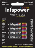 Infapower AAA 550mAh (4) Ni-Mh