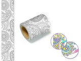 ART THERAPY WASHI TAPE PAISLEY
