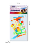 Rysons Assorted Novelty Clacker Balls 6 Pack