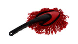 RED COTTON  DUSTER WITH HANDLE