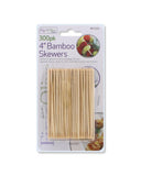 300PK 4'' BAMBOO SKEWERS