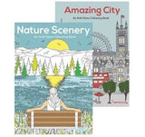 SCENERY AMAZING CITY ANTISTRESS COLOURING BOOK