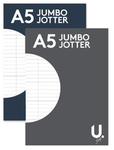 A5 LINED WRITING PAPER JUMBO JOTTER