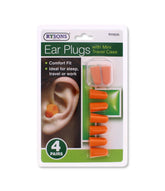 EAR PLUGS SET W/ MINI TRAVEL CASE