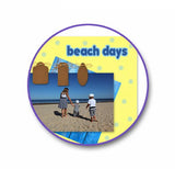 8 PC TAG MEDLEY BURLAP