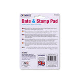 DATE & STAMP PAD