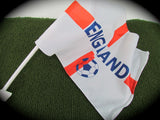 ASSORTED ENGLAND CAR FLAGS