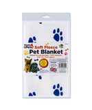 SOFT FLEECE PET BLANKET 70X70 CM