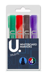 4PK ASSORTED WHITE BOARD MARKERS