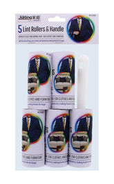 3PK LINT ROLLERS & HANDLE
