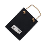 WALL PLAQUE GREY SLATE HOUSE RULES